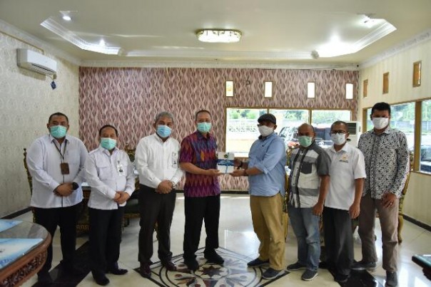 Silaturahmi dengan PWI Riau, Dirut BRK Komit Bangun Sinergi dengan Wartawan